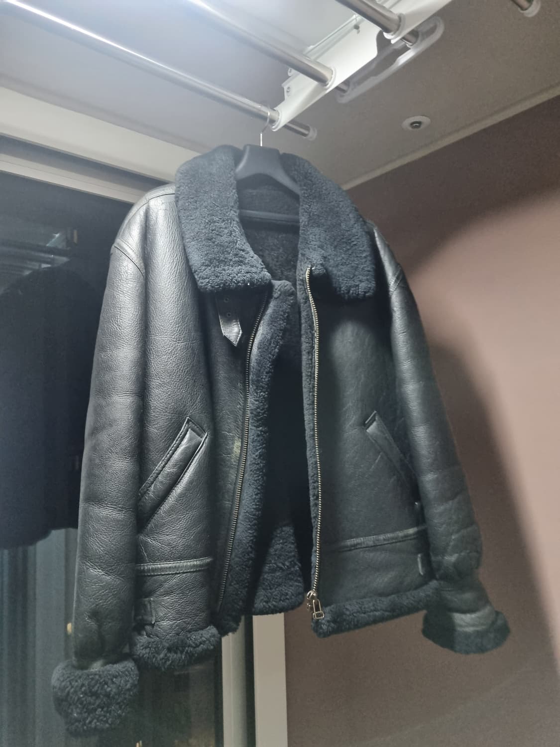 b-3 리얼무스탕  상품이미지2