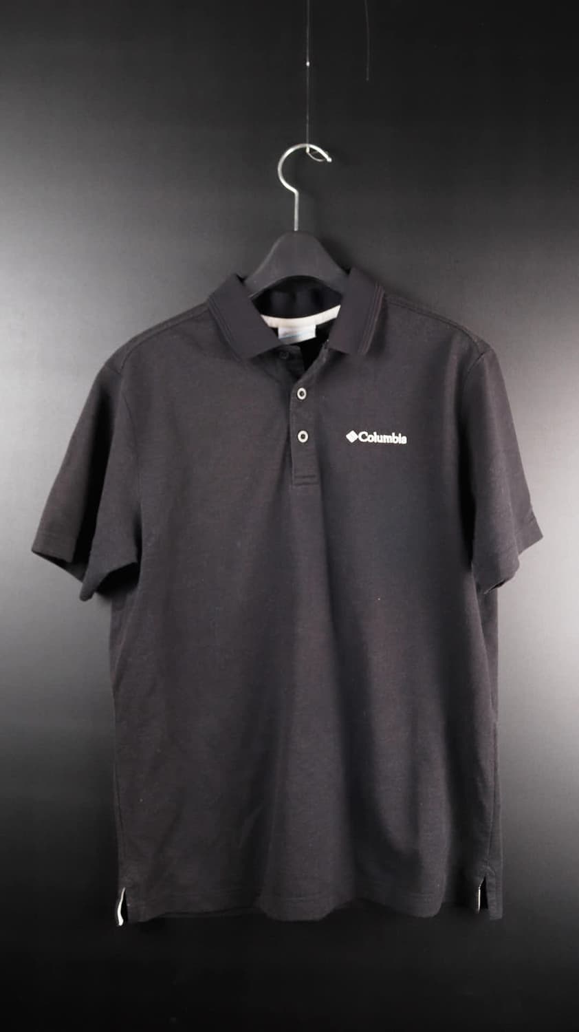 콜롬비아 블랙 반팔 카라티 상품이미지1