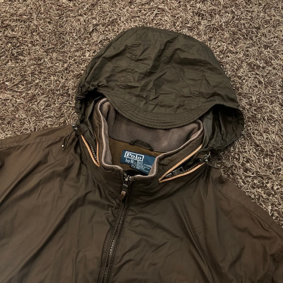 폴로 랄프로렌 브라운 봄버 블루종 자켓 상품이미지3