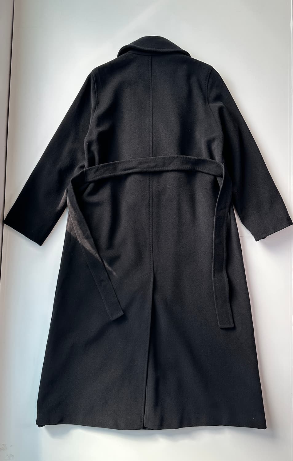 막스마라 블랙 울 롱코트 34 size 44-55 상품이미지3