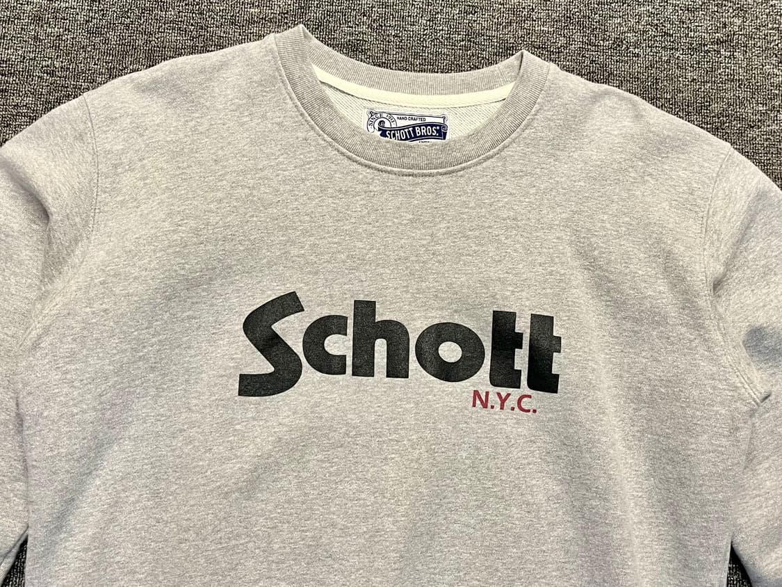 [95] Schott 쇼트 N.Y.C. 맨투맨 M  상품이미지2