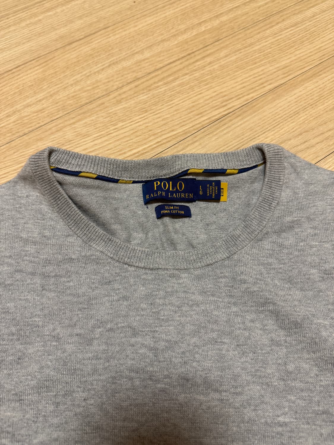 L) 79,000원 폴로 랄프로렌 코튼 롱슬리브 상품이미지3