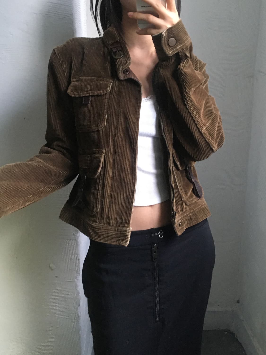 Polo 폴로 랄프로렌 브라운 카키 코듀로이 자켓 상품이미지2