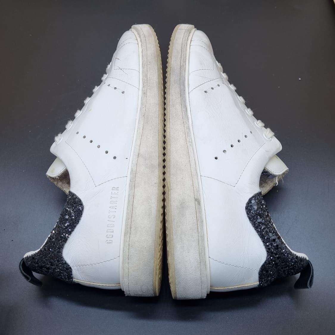 골든구스 스타터 블랙 글리터 스니커즈 270 상품이미지5