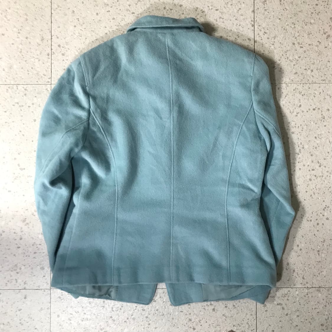 겨울 빈티지 소녀룩 ¡ 코트 미디스커트 비니 상품이미지3