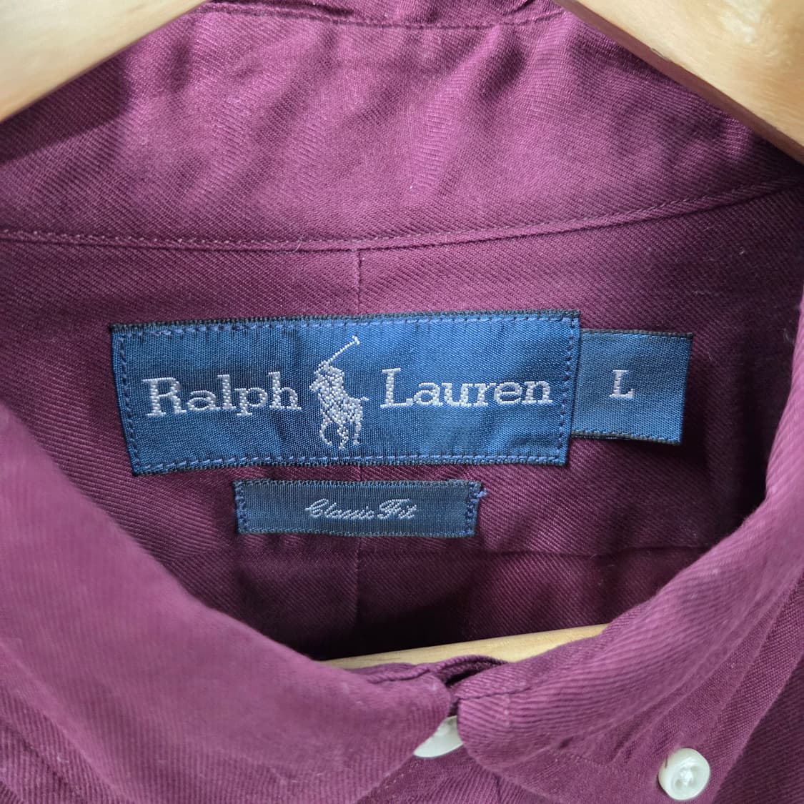 폴로랄프로렌 클래식핏 셔츠 L  상품이미지3