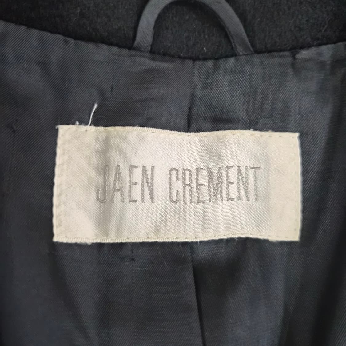 블랙 블레이저 울 자켓 코트 상품이미지8