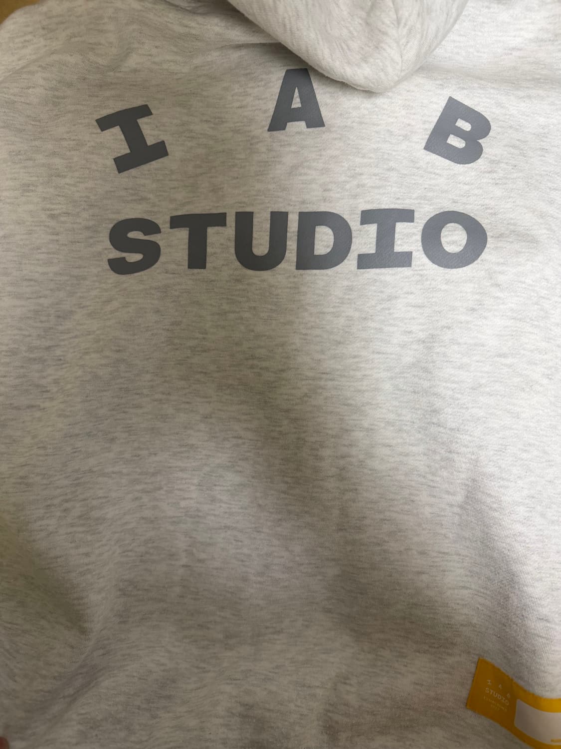 IAB 아이앱스튜디오 후드 라이트 그레이 L 상품이미지2