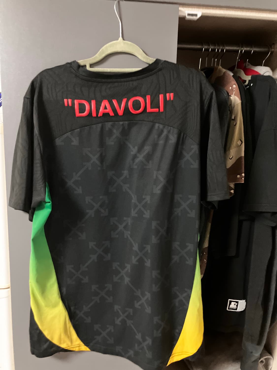 푸마 AC 밀란 Off-White 져지 XL 상품이미지2