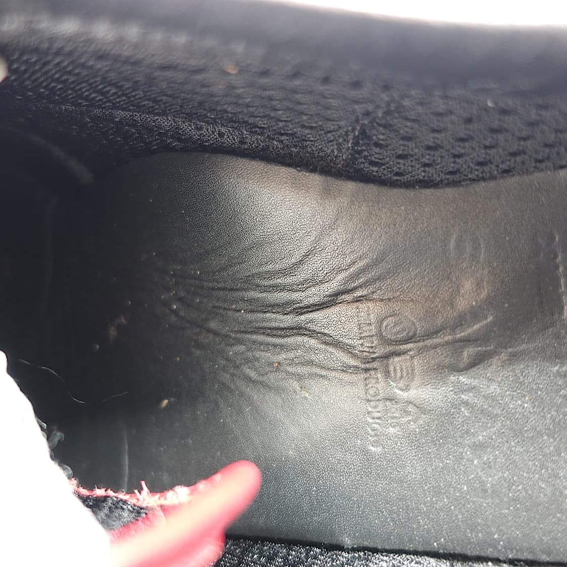 CDG x Spalwart 꼼데가르송 스파워트 벨벳 템포 버건디 스니커즈 상품이미지10