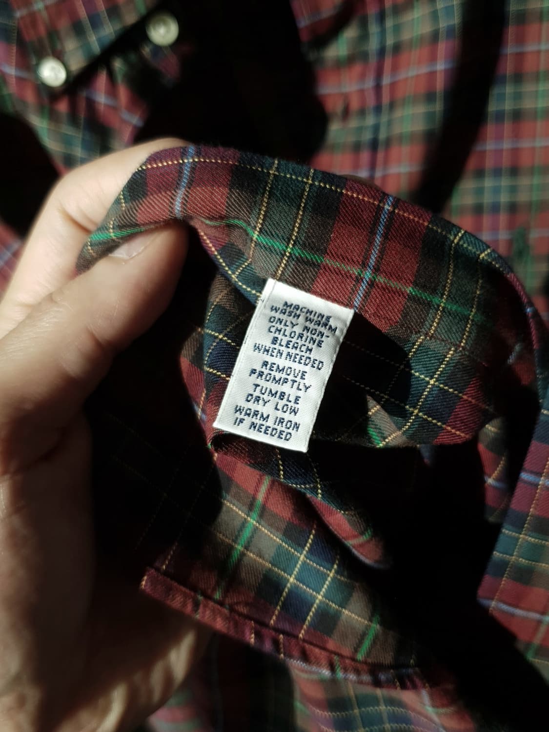 90s Polo Ralph Lauren Check Shirts
 상품이미지10