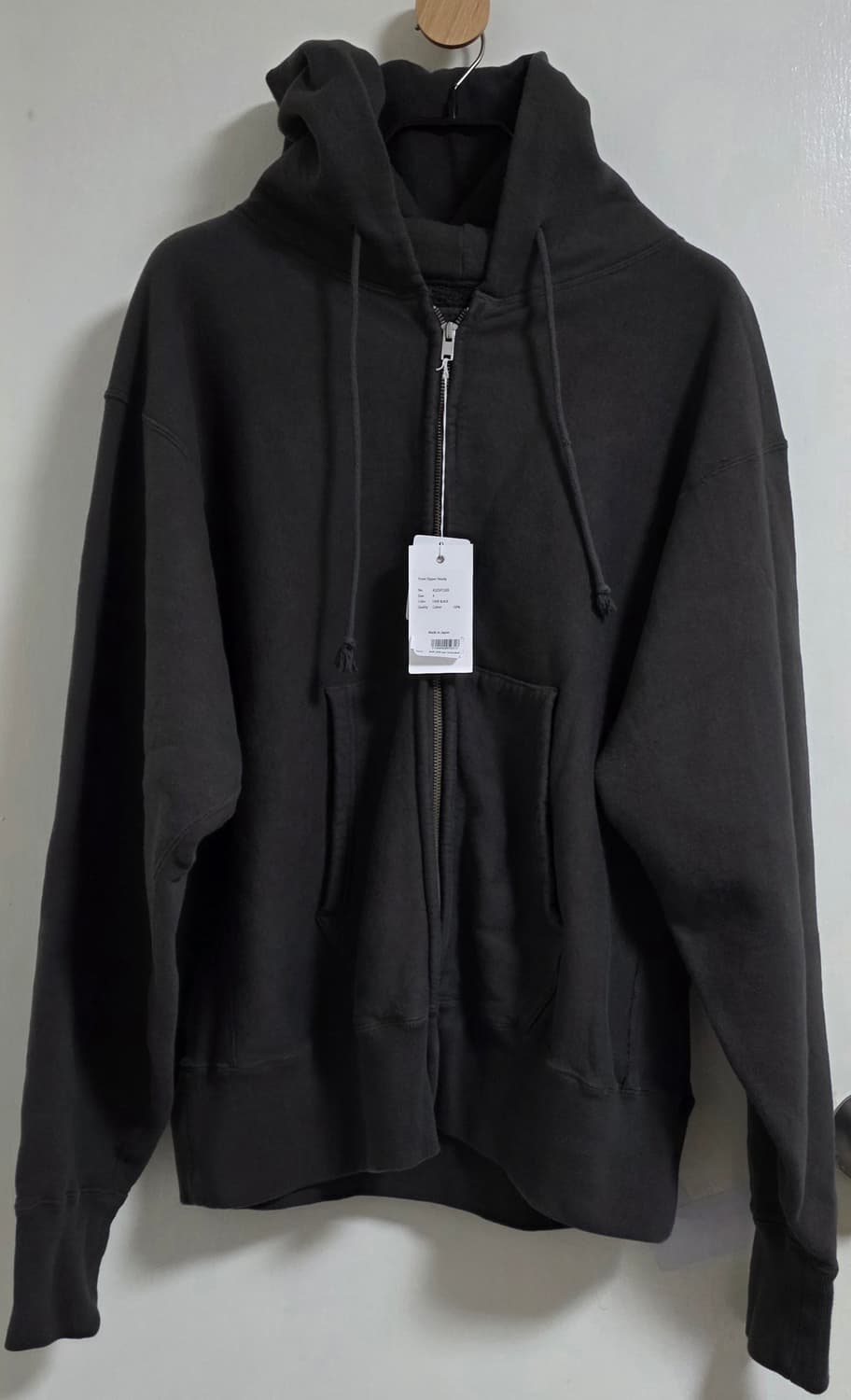 25FW Kaptain Sunshine 후드집업 Fade Black, 4 상품이미지2