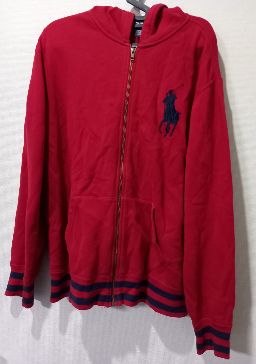 폴로 POLO 빅포니 후드집업 105/XL 상품이미지1