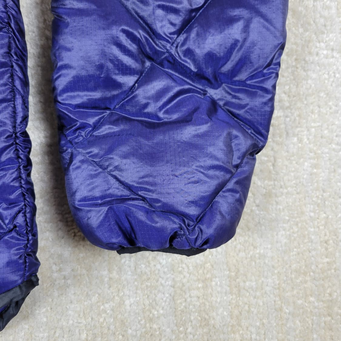 10s 몽벨 퀄팅 라이프 경량패딩 퍼플 상품이미지3