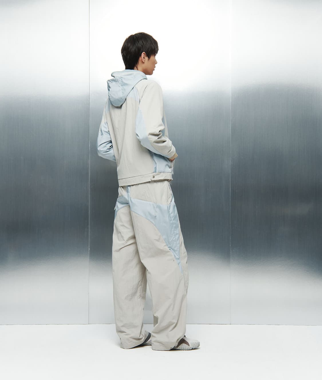 산산기어 콘트레스트 자켓 Contrast Jacke 라이트 그레이 1 상품이미지1