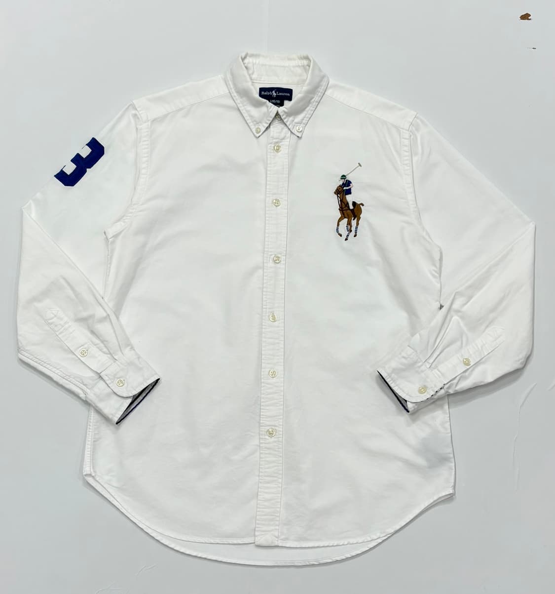 Polo 폴로랄프로렌 빅로고 화이트 셔츠 상품이미지1