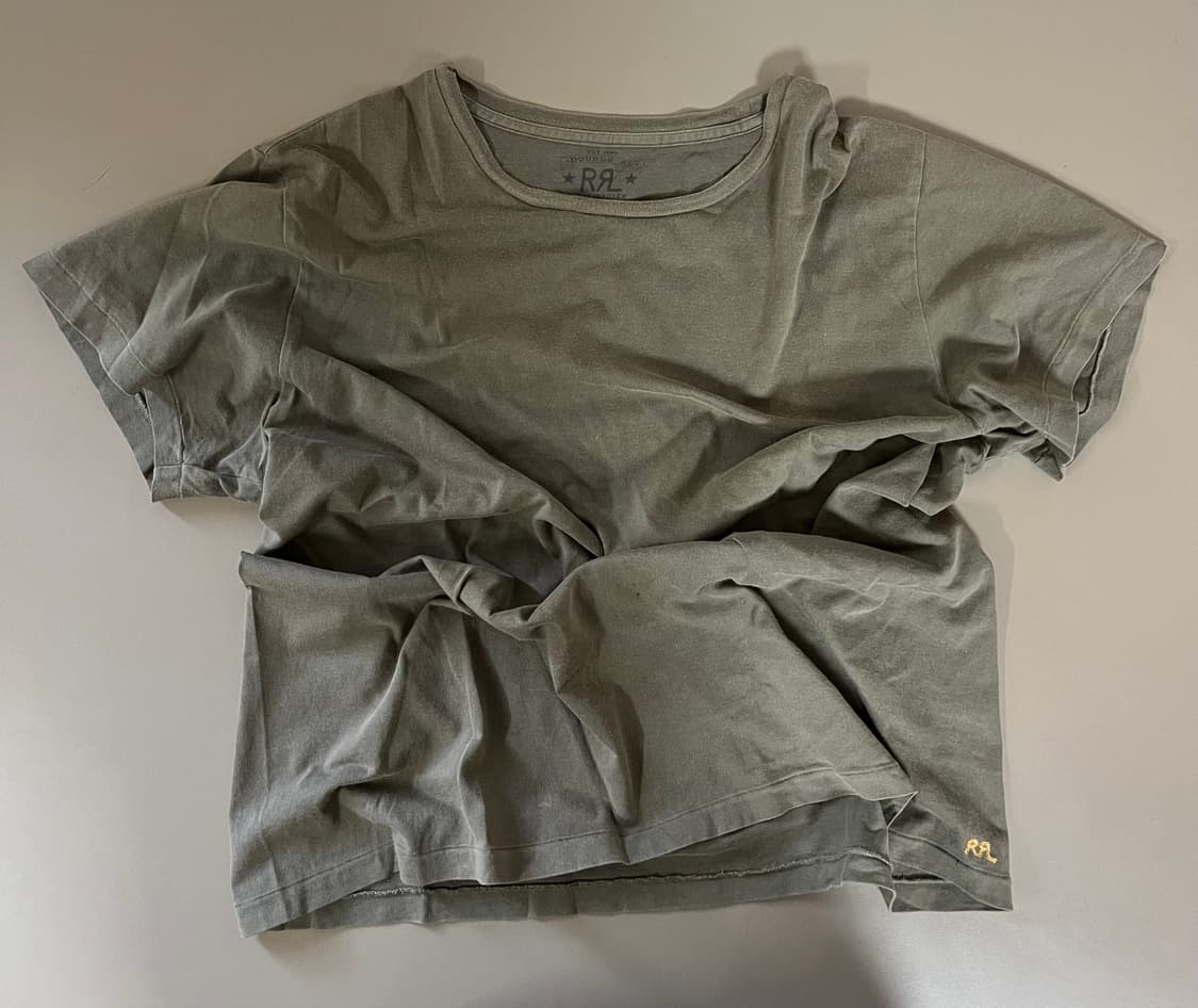 RRL 가먼트다이 티셔츠 상품이미지1