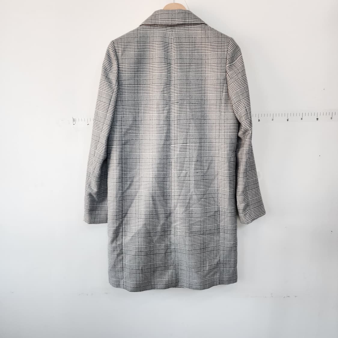 나이스클랍 뉴요커 체크 더블 코트 상품이미지3