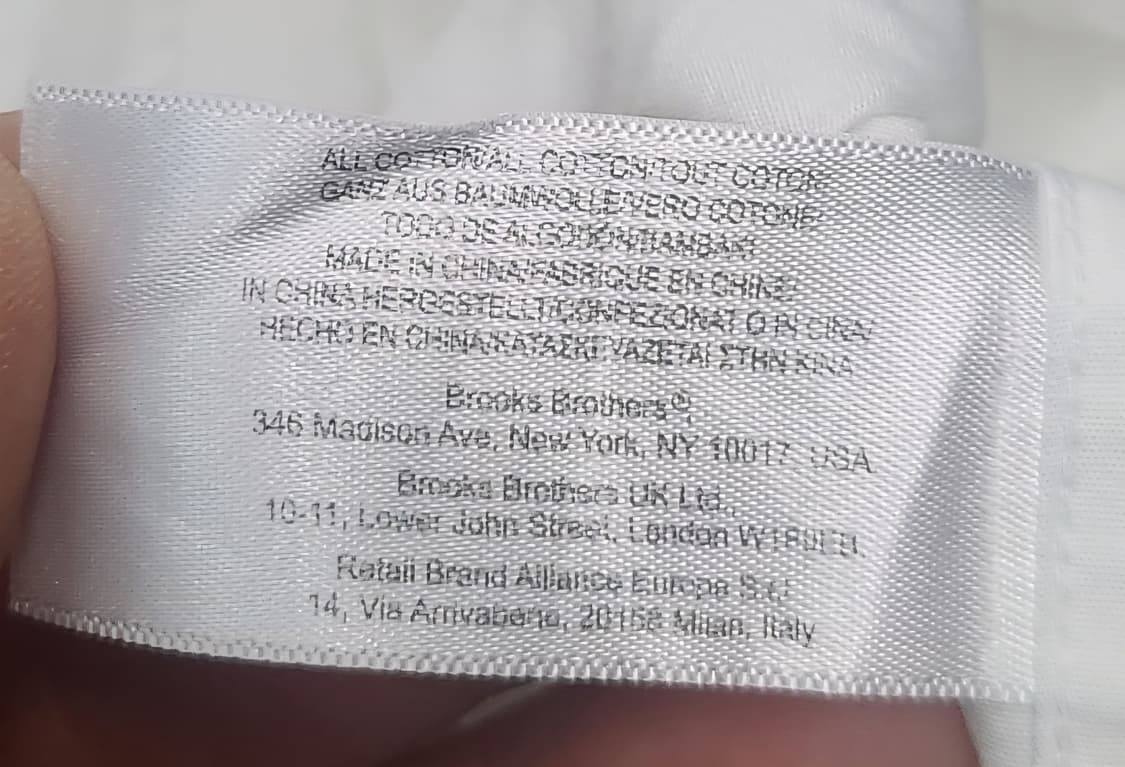 브룩스브라더스 커프스 턱시도 셔츠 17-36 (115까지) 상품이미지8