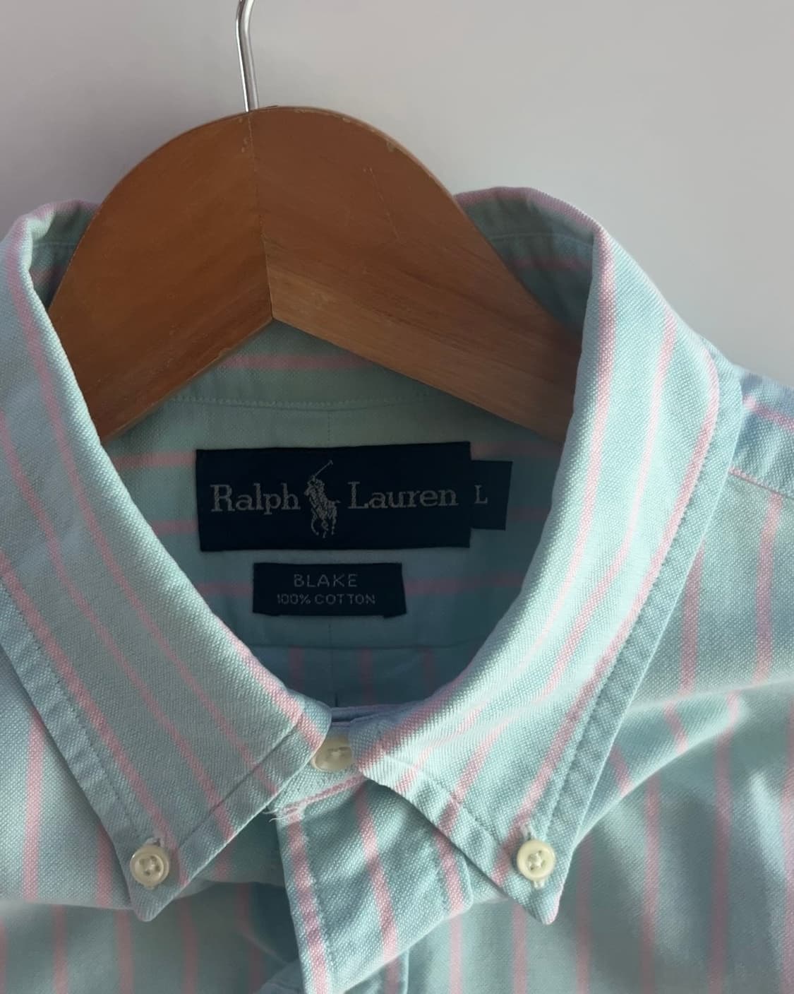 폴로 랄프로렌 스트라이프 셔츠 L 상품이미지3