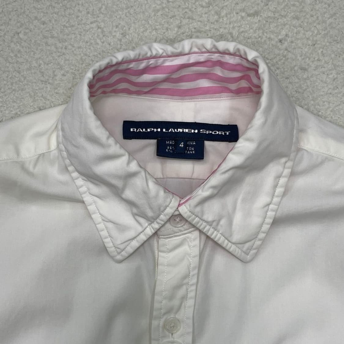 RALPH LAUREN 핑크 포니 코튼셔츠 5 상품이미지3