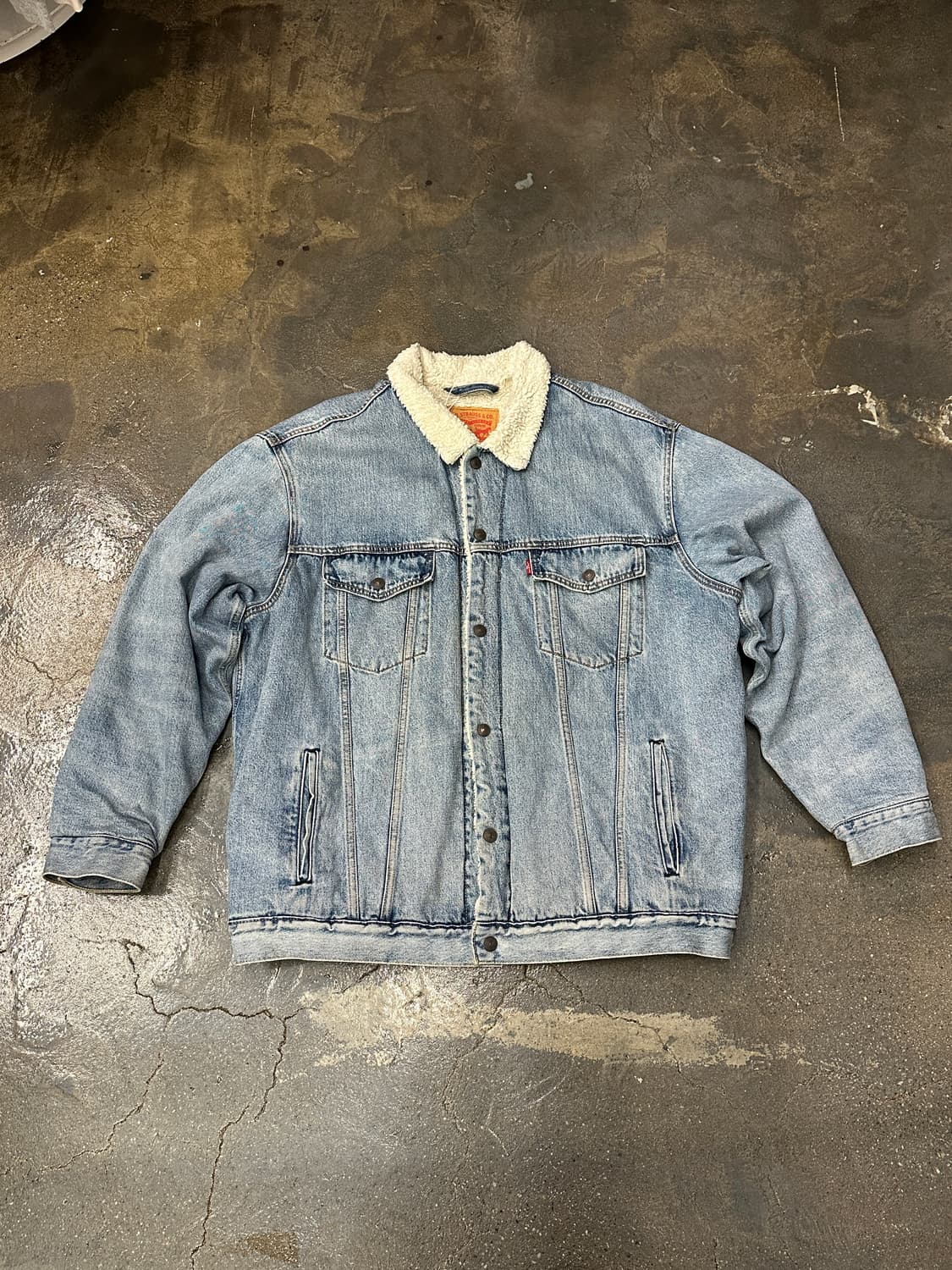 리바이스 쉐르파 트러커 데님 자켓 XXL 상품이미지1
