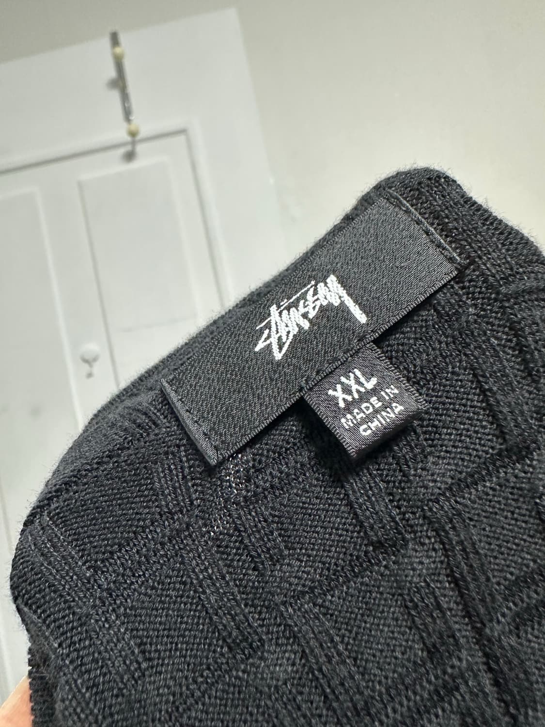 스투시 반집업 반팔 니트 상품이미지3