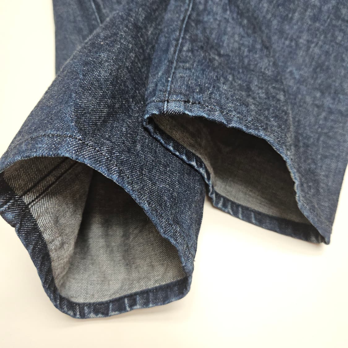 (무료배송) 포터리 원워시 와이드 데님 블루 2 상품이미지7