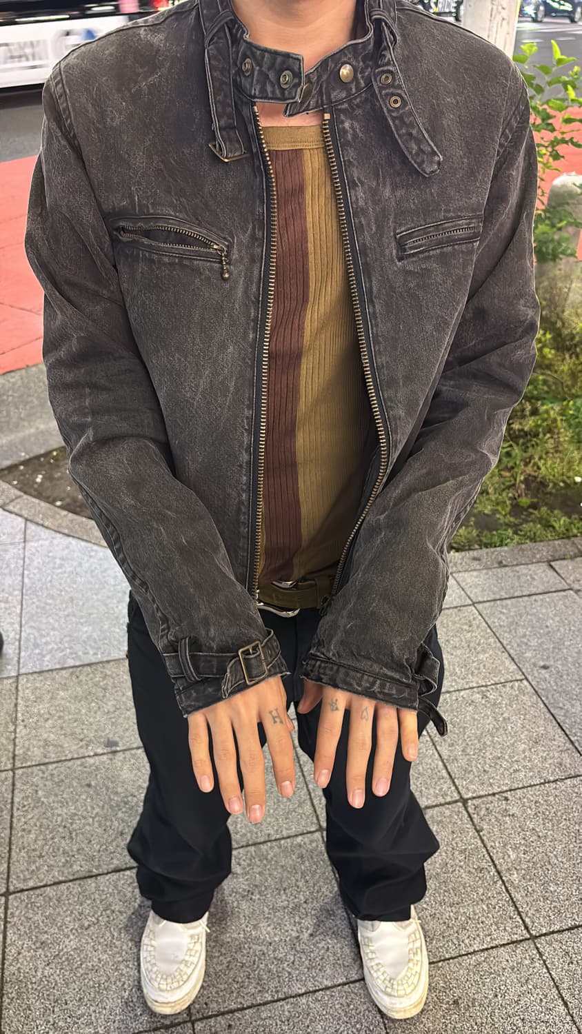 90's Peace Animals Denim Rider 상품이미지2