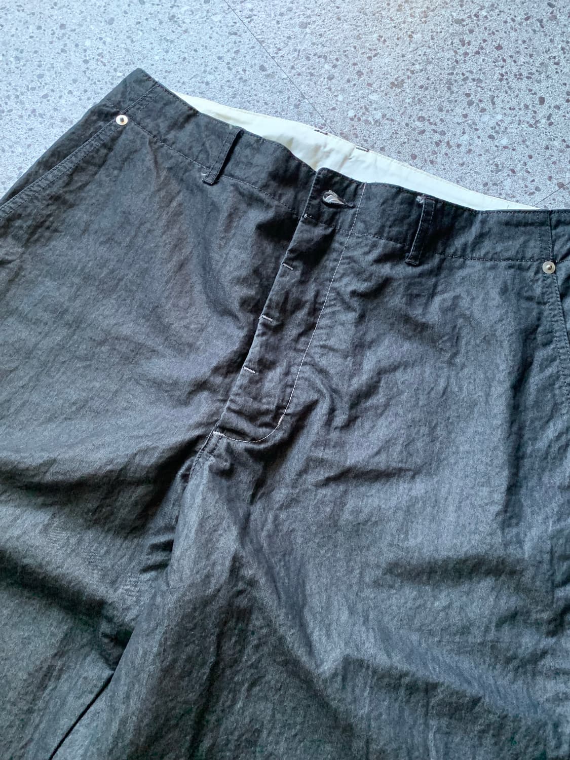 22ss 언어펙티드 콘트라스트 스티치 데님 팬츠 M 상품이미지3