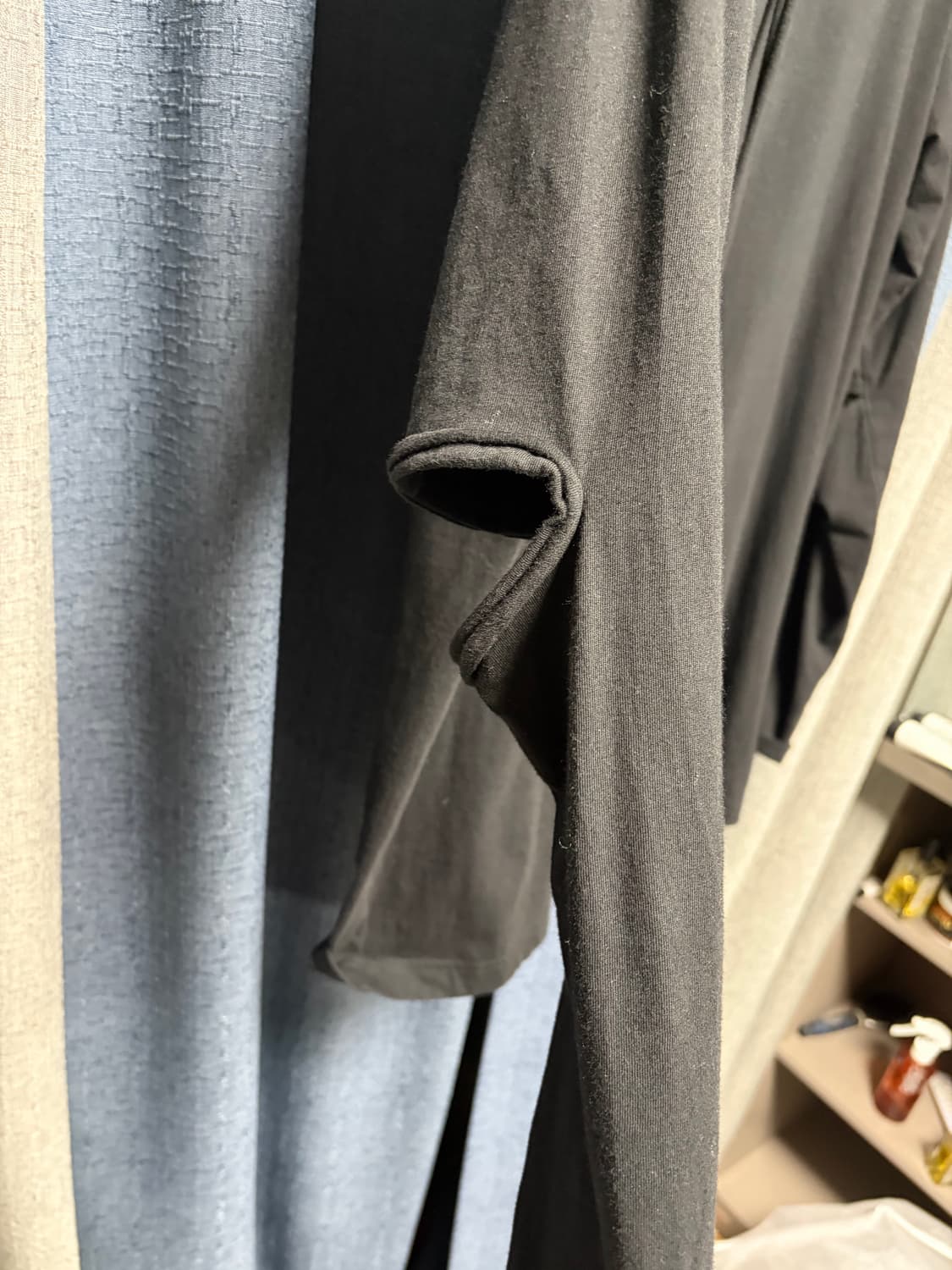 요지야마모토 컷아웃 디테일 티셔츠 상품이미지3