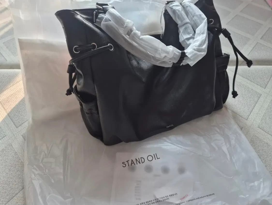 새상품 스탠드오일 브리지백 블랙 상품이미지3