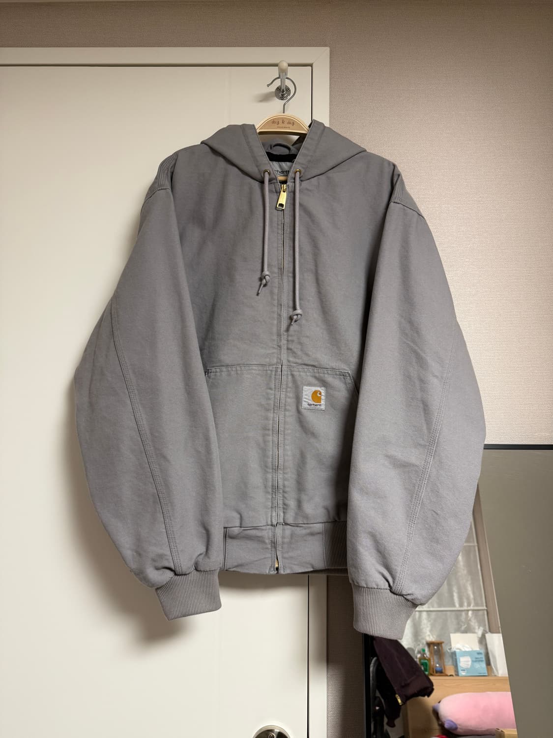 (택만뗀새상품)[L]칼하트wip J130 액티브 자켓 요세미티 린스드 상품이미지1