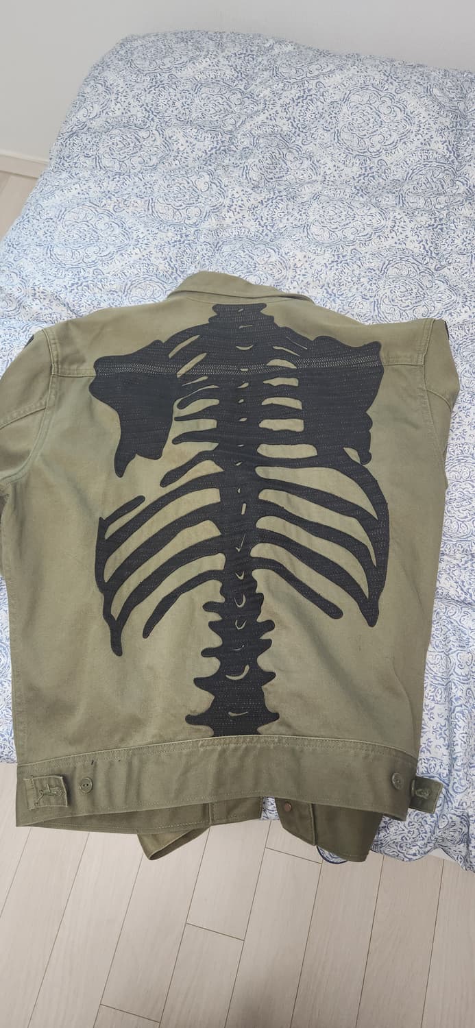 캐피탈 본 멕시칸 트러커 자켓 카키 상품이미지2