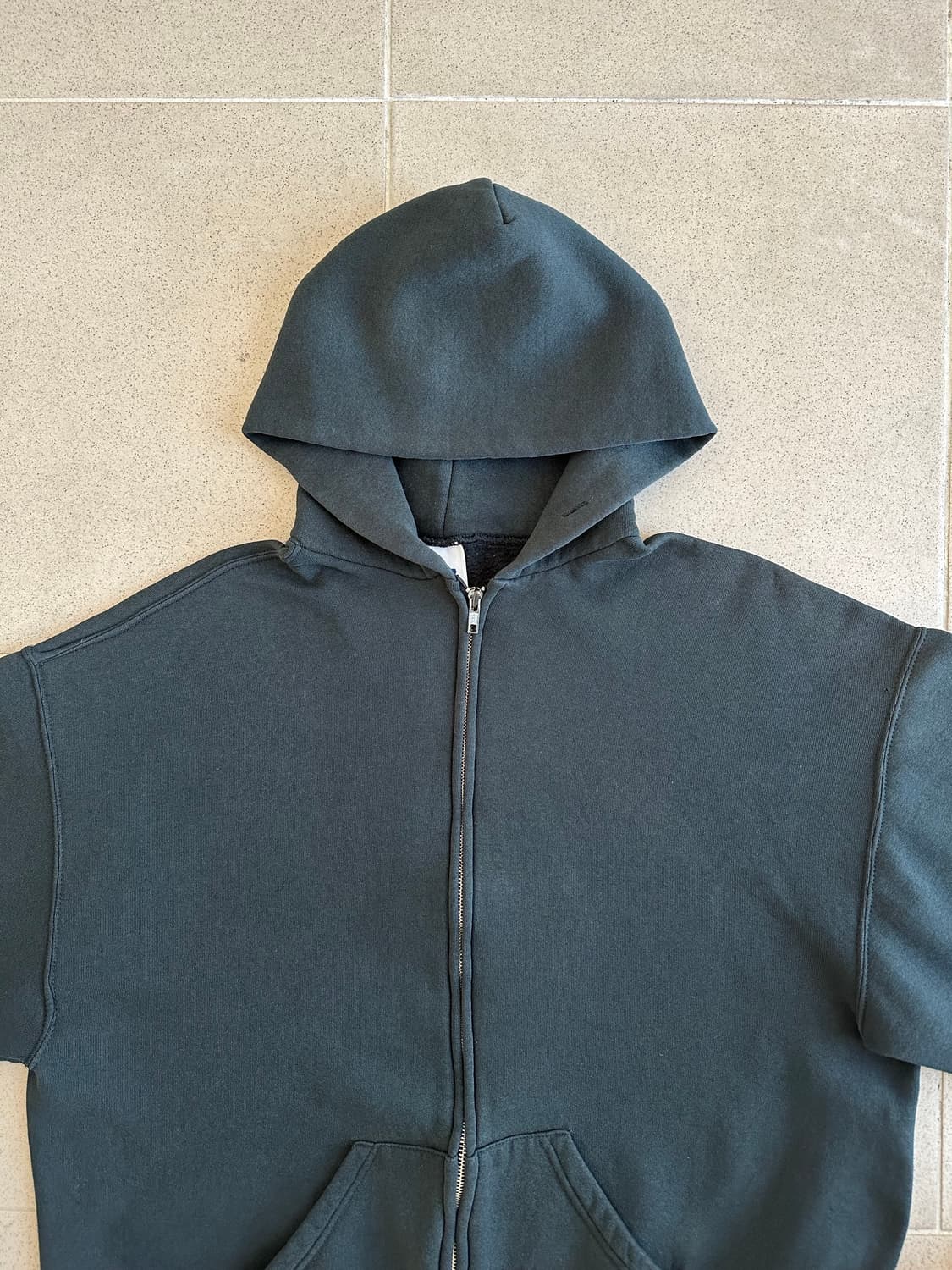 00s 빈티지 러셀 후드집업 다크그린 XL 상품이미지4