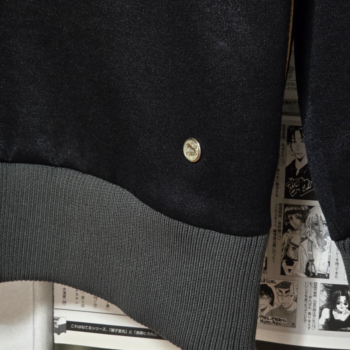 푸마 배색 블랙 트랙탑 져지 상품이미지7