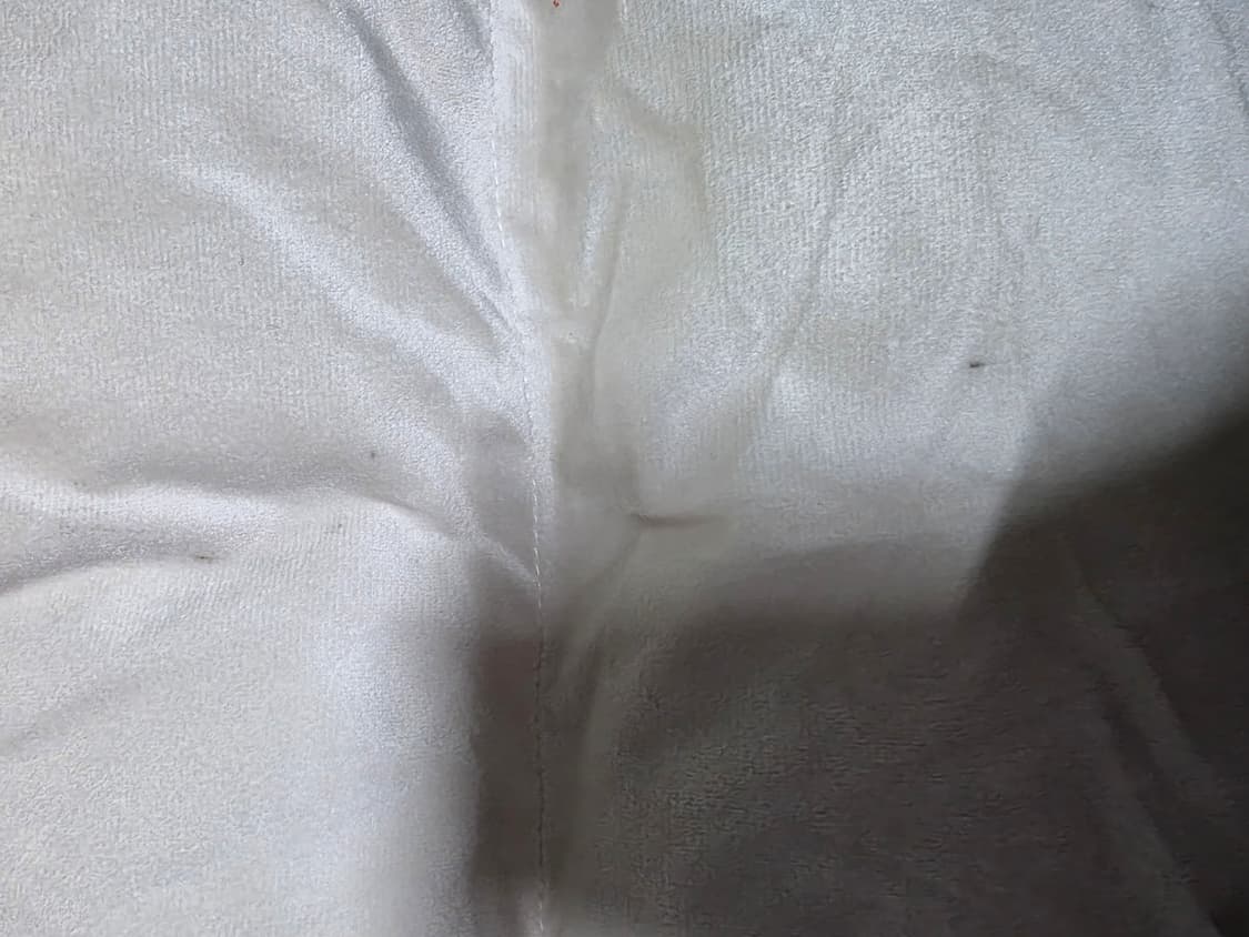 어반플레이어스 벨벳 패딩 아이보리 M사이즈 상품이미지5