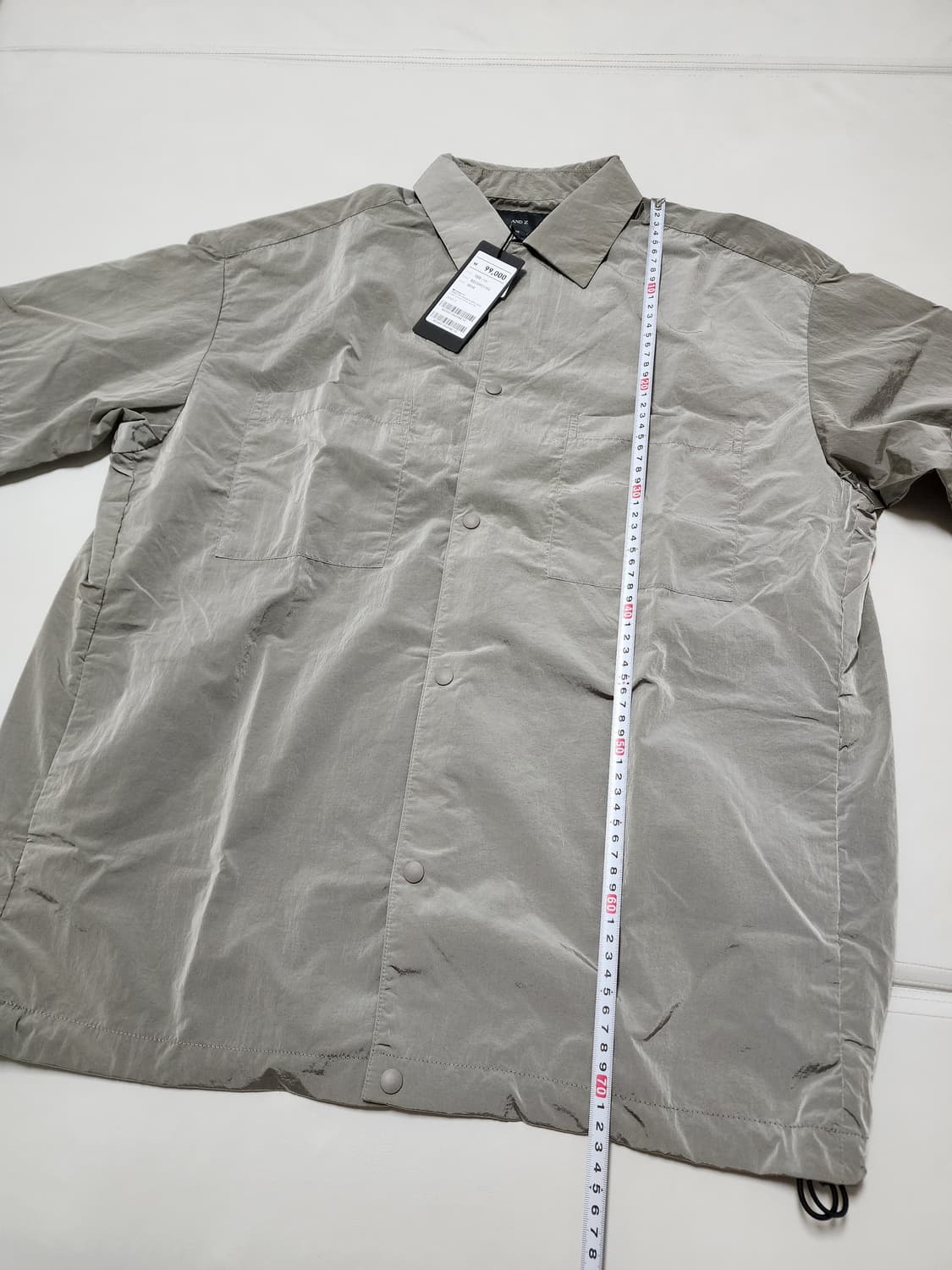 지오지아앤드지바람막이반팔자켓반바지셋업베이지 상품이미지2