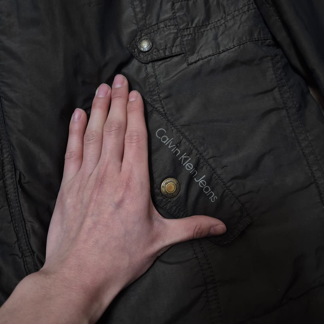 캘빈클라인 여성 안감내피 바람막이 야상점퍼 XL(105) 상품이미지4
