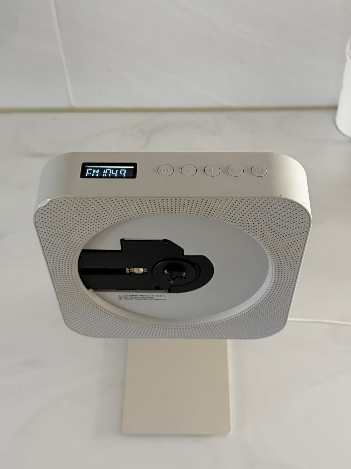 [아날로그 감성] 무인양품 CD플레이어 및 FM라디오 (풀세트) 상품이미지3