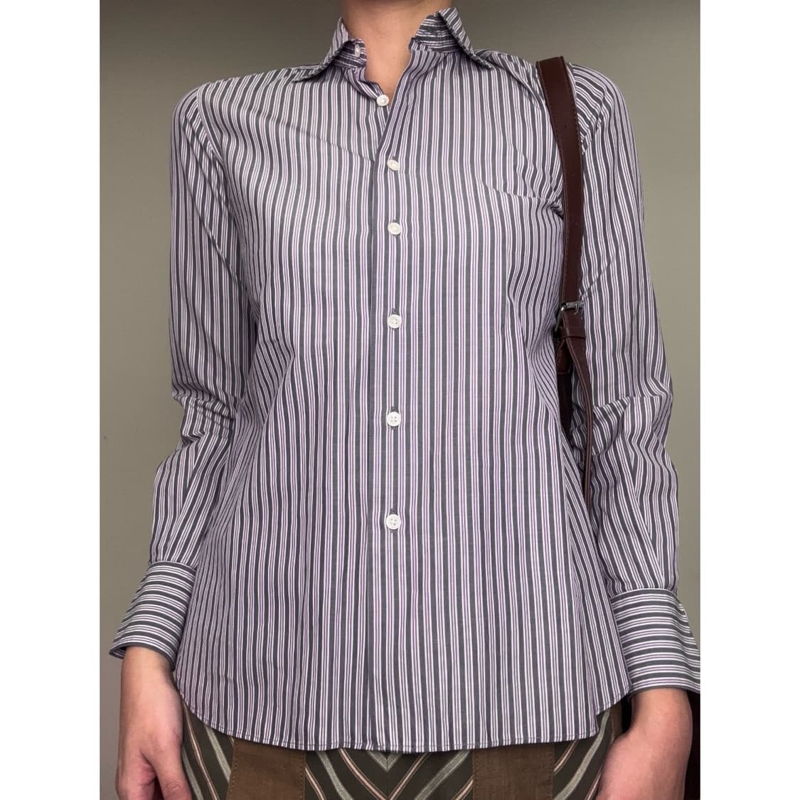 빈티지 스트라이프 셔츠 상품이미지1