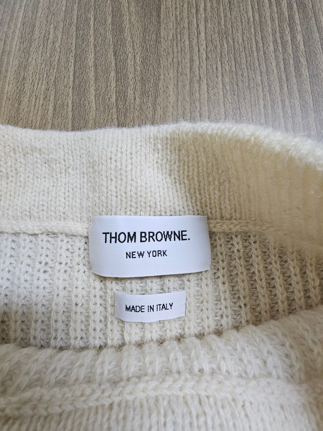 톰브라운 RWB 울 니트 스웨터 상품이미지4