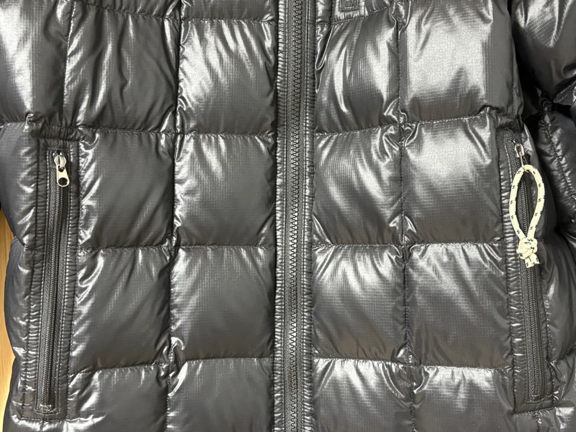 [Khakis] 카키스 캠퍼 다운 자켓 블랙 (XS) 상품이미지4