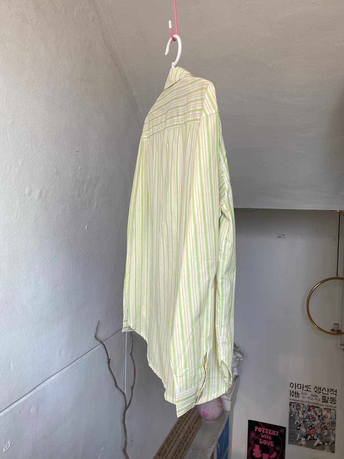 메론 스트라이프 셔츠 상품이미지7