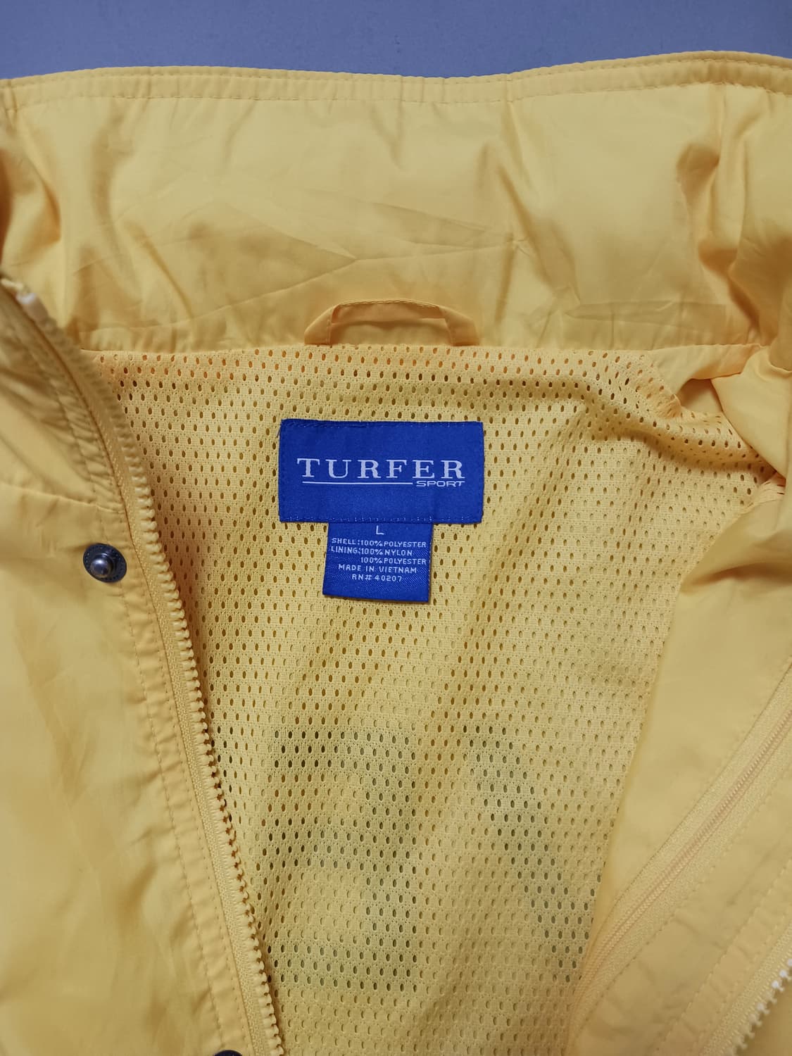 [L] TURFER 90s 빈티지 히든후드 바람막이 자켓 상품이미지6