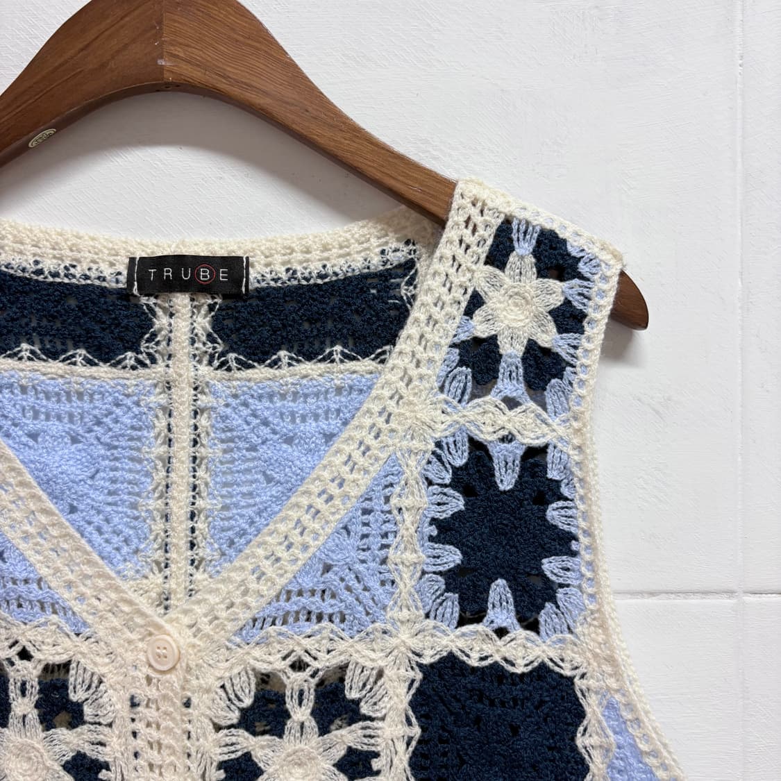 네트 크로쉐 모리걸 페어리 히피 베스트 탑 F JPN 상품이미지2