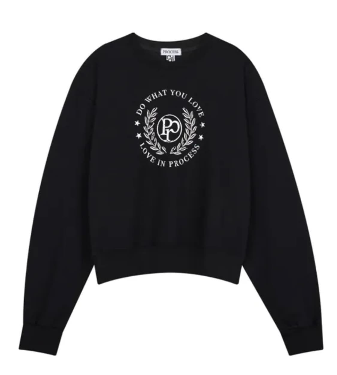 PROCESS 프로세스 Classic Love 블랙 맨투맨 상품이미지1