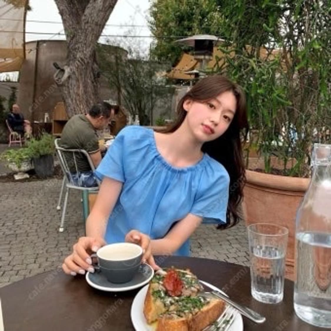 르플레인 실크블라우스 상품이미지1