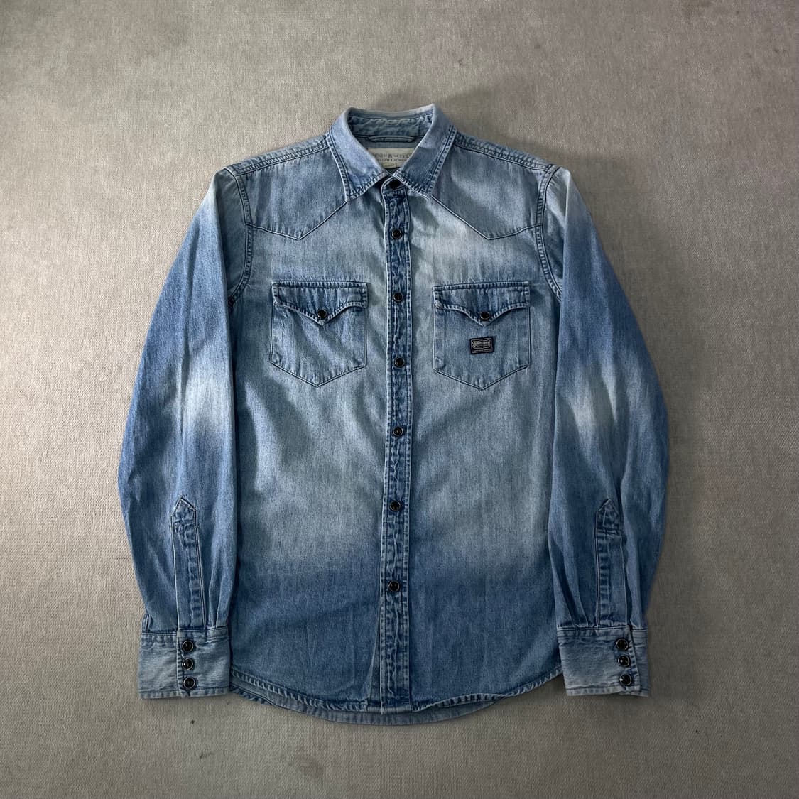 95 폴로랄프로렌 데님앤서플라이 웨스턴 데님 셔츠 상품이미지1