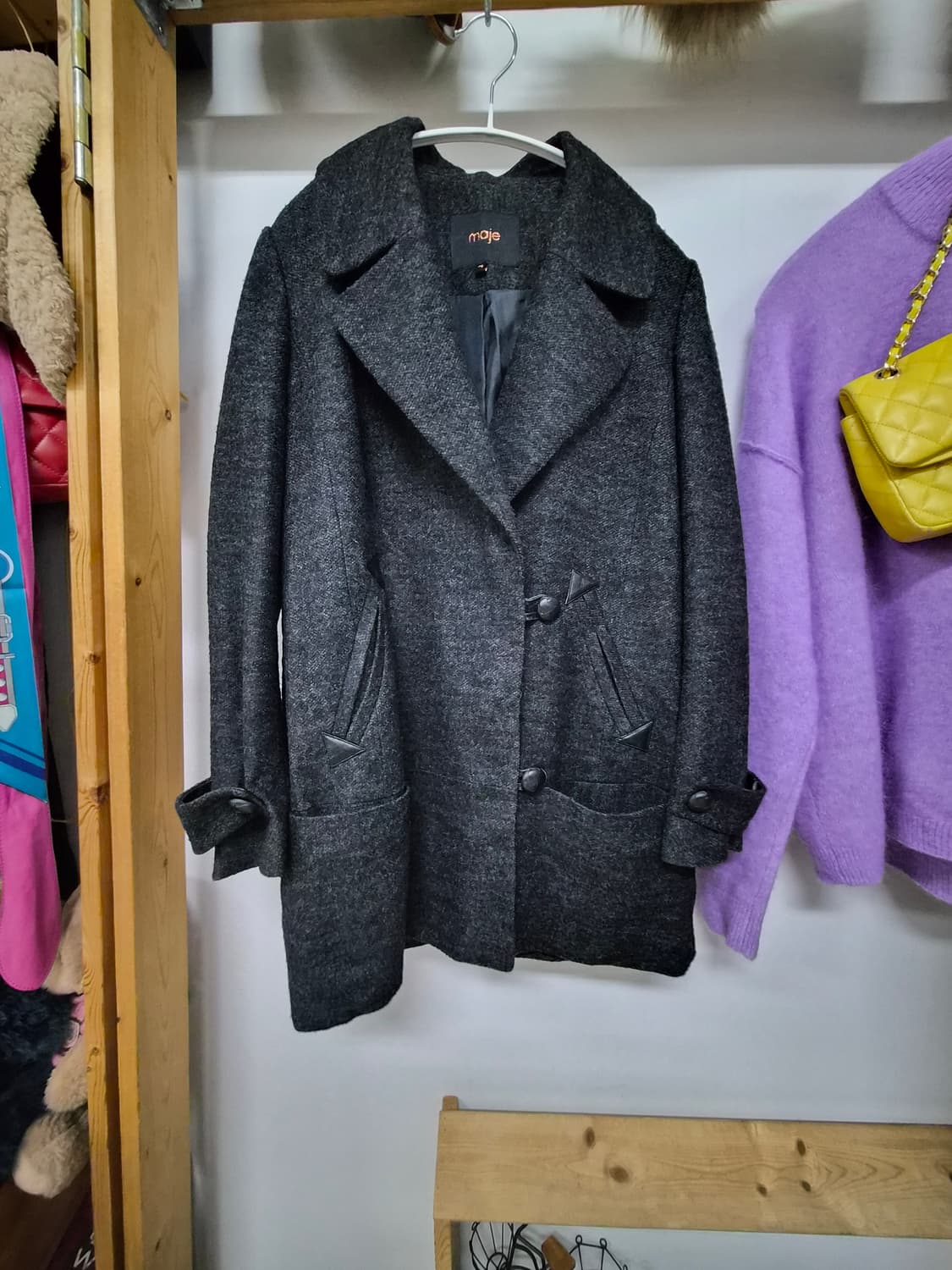 마쥬 봄 하프코트 상품이미지1